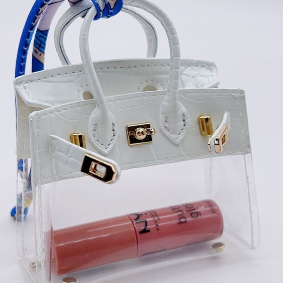 Chic Multi-Use Mini Bag Charm Perfect for Keys, AirPods,Makeup Essentials - Picture 8 of 12